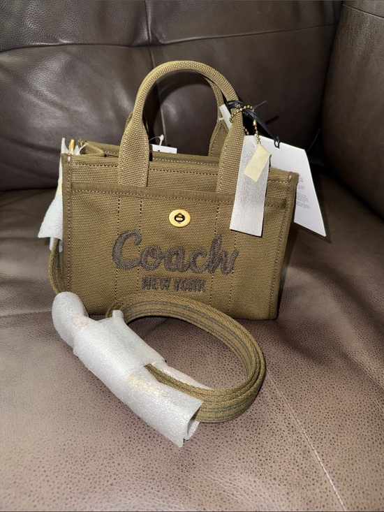 Coach Handbags - Coach Cargo 20 Small Crossbody Tote Handle Bag